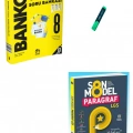 LGS 8. Sınıf Banko Türkçe Soru Bankası ve Son Model Paragraf