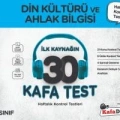 LGS 8. Sınıf Din Kültürü 30 Kafa Test
