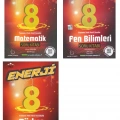 LGS 8. Sınıf Enerji Matematik Türkçe ve Fen Soru Bankası