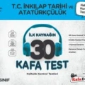 LGS 8. Sınıf İnkilap Tarihi 30 Kafa Test