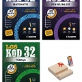 LGS 8. SINIF KOD32 MATEMATİK FEN VE TÜRKÇE SORU BANKASI 3LÜ SET