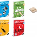 LGS 8. Sınıf Matematik Fen Türkçe ve İnkılap Atölyem 4lü Set