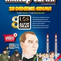 LGS ALTIN ORAN 8.SINIF T.C.İNKILAP TARİHİ VE ATATÜRKÇÜLÜK 28 DENEME SINAVI