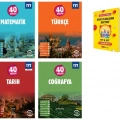 TYT 40 Seans Matematik Türkçe Tarih ve Coğrafya 4lü Set