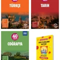 TYT 40 Seans Türkçe Tarih ve Coğrafya Sözel 3lü Set