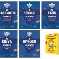 TYT IceBerg Matematik Türkçe Fizik Kimya ve Biyoloji Branş Denemeleri Sayısal 5li Set