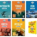 TYT IceBerg Matematik Türkçe Fizik Kimya ve Biyoloji Soru Bankası 5li Set