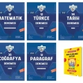 TYT IceBerg Matematik Türkçe Tarih Coğrafya ve Paragraf Branş Denemeleri Eşit Ağırlık - Sözel 5li Set