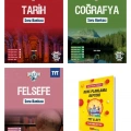 TYT IceBerg Tarih Coğrafya ve Felsefe Soru Bankası Sözel 3lü Set