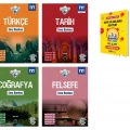TYT IceBerg Türkçe Tarih Coğrafya ve Felsefe Soru Bankası Sözel 4lü Set