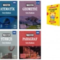 TYT Master Matematik Türkçe Geometri ve Paragraf Soru Bankası Eşit Ağırlık 4lü Set