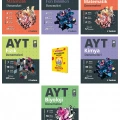 TYT ve AYT Matematik Fen Fizik Kimya Biyoloji Denemeleri 6lı Sayısal Set