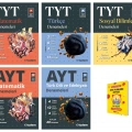 TYT ve AYT Matematik Türkçe Edebiyat Sosyal Eşit Ağırlık 5li Set