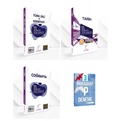 11. Sınıf Edebiyat Tarih Coğrafya Soru Bankası