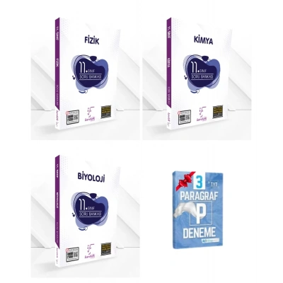 11. Sınıf Fizik Kimya Biyoloji Soru Bankası