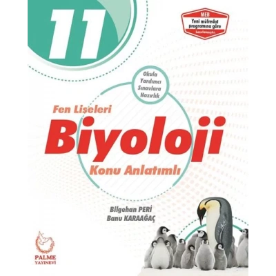 11.SINIF FEN LİSELERİ BİYOLOJİ KONU ANLATIMLI