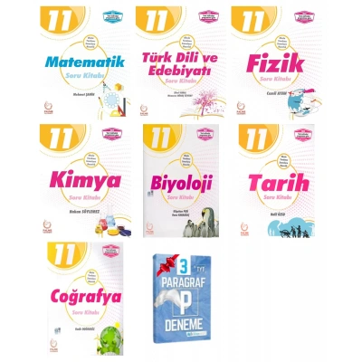 11.Sınıf Soru Bankası Full Altın Set ( 7 Kitap )