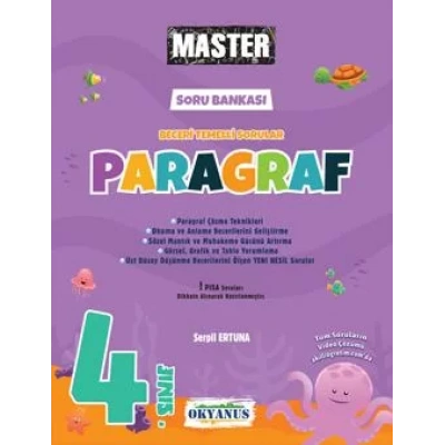 4. Sınıf Master Paragraf Soru Bankası