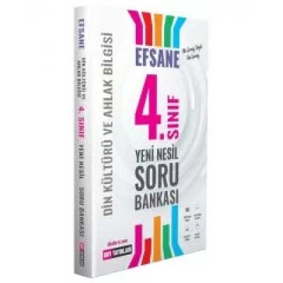 4.Sınıf Din Kültürü ve Ahlak Bilgisi Efsane Yeni Nesil Soru Bankası