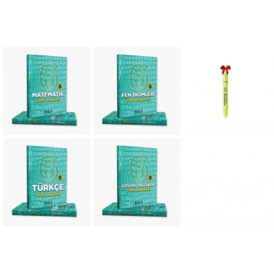 6.Sınıf BUGA Matematik Türkçe Fen Sosyal Soru Bankası