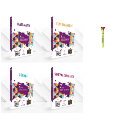7.Sınıf Matematik Fen Türkçe ve Sosyal Soru Bankası