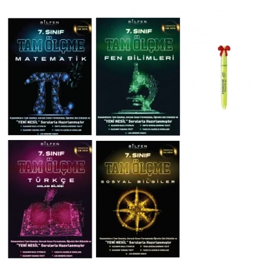 7.Sınıf Tam Ölçme Matematik Fen Bilimleri Türkçe Sosyal Soru Bankası