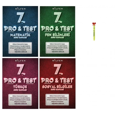 7.Sınıf Tam Protest Matematik Fen Bilimleri Türkçe Sosyal Soru Bankası