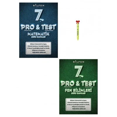 7.Sınıf Tam Protest Matematik ve Fen Bilimleri Soru Bankası