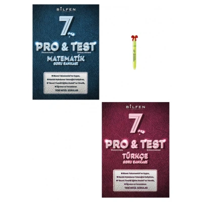 7.Sınıf Tam Protest Matematik ve Türkçe Soru Bankası