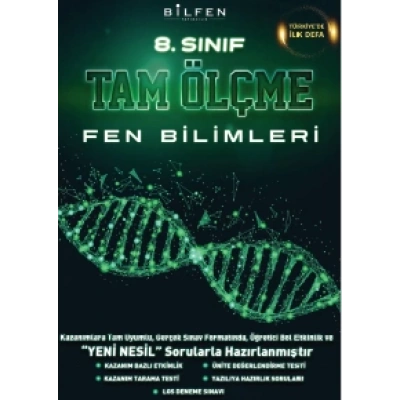 8. SINIF FEN BİLİMLERİ TAM ÖLÇME