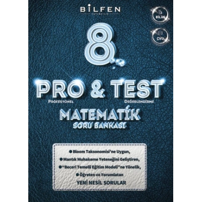 8. SINIF PRO&TEST MATEMATİK SORU BANKASI