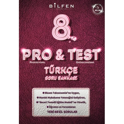 8. SINIF PRO&TEST TÜRKÇE SORU BANKASI