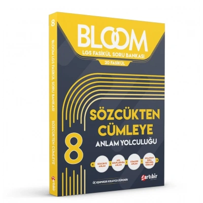 8. SINIF SÖZCÜKTEN CÜMLEYE ANLAM YOLCULUĞU 20 LGS FASİKÜL SORU BANKASI (TÜRKÇE)