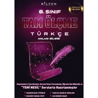 8. SINIF TÜRKÇE TAM ÖLÇME