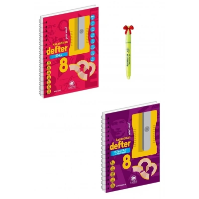 8. Sınıf Türkçe ve İnkılap Tarihi akıllı defter