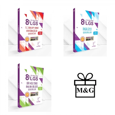 8.Sınıf LGS İnkılap İngilizce ve Din Kültürü Deneme