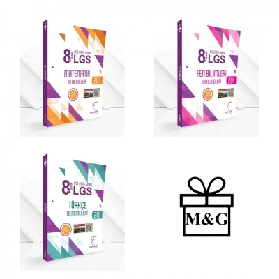 8.Sınıf LGS Matematik Fen Bilimleri Türkçe Deneme