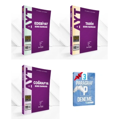 AYT Edebiyat Tarih ve Coğrafya Soru Bankası Set