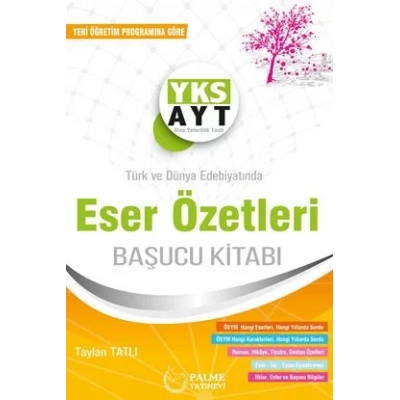 AYT ESER ÖZETLERİ BAŞUCU KİTABI