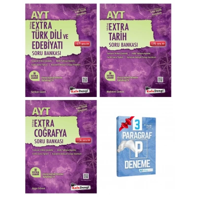 AYT Extra Edebiyat Tarih ve Coğrafya Soru Bankası