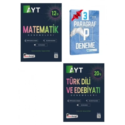 AYT Matematik 12li ve AYT Edebiyat 20li Deneme