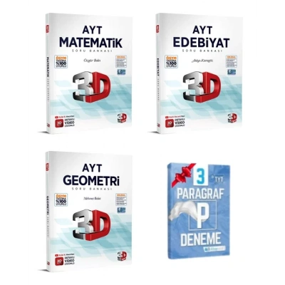 AYT Matematik Edebiyat ve Geometri Soru Bankası Set