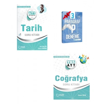 AYT Tarih ve AYT Coğrafya Soru Kitabı Set