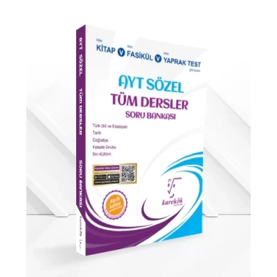 AYT TÜM DERSLER SORU BANKASI (SÖZEL)