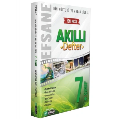 Din Kültürü ve Ahlak Bilgisi Efsane Akıllı Defter 7. Sınıf