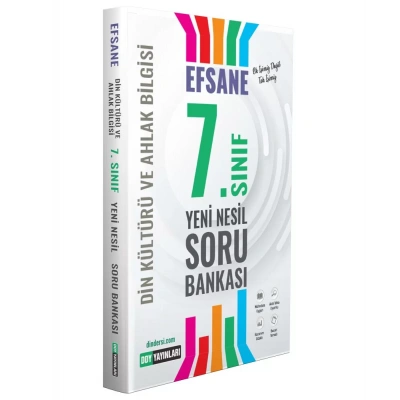 Din Kültürü ve Ahlak Bilgisi Efsane Yeni Nesil Soru Bankası 7. Sınıf