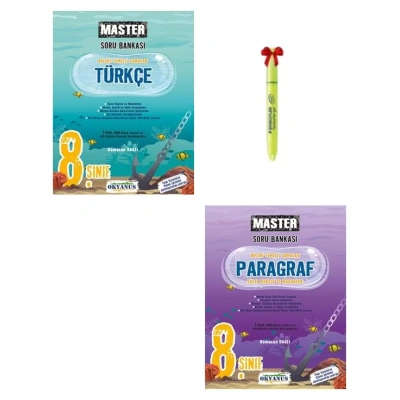 LGS 8.Sınıf Master Türkçe ve Paragraf Soru Bankası