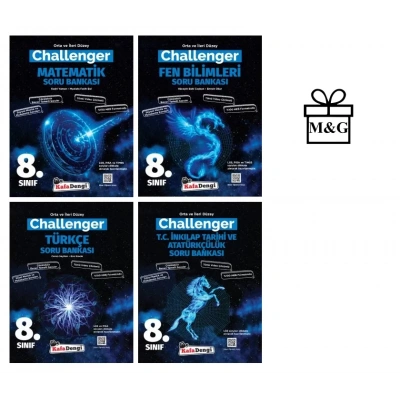 LGS 8.Sınıf Challenger Matematik Fen Bilimleri Türkçe ve İnkılap Soru Bankası