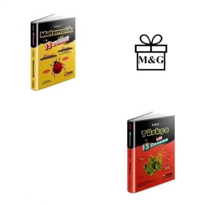 LGS 8.Sınıf Matematik 15li ve Türkçe 15li Deneme Sınavı