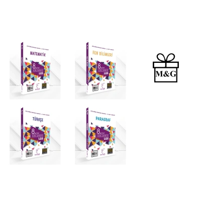 LGS 8.Sınıf Matematik Fen Bilimleri Türkçe Paragraf Soru Bankası